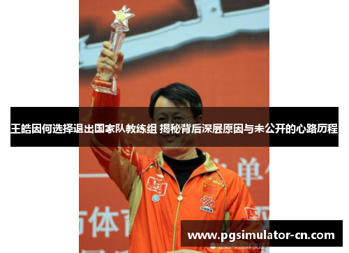 王皓因何选择退出国家队教练组 揭秘背后深层原因与未公开的心路历程